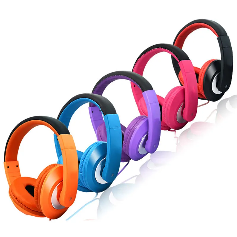 Universal Stereo Bass Headphones 3.5mm Wired Earphones PC Game Headset With Mic Sports Music Headset For Mobilephone MP3 (5)