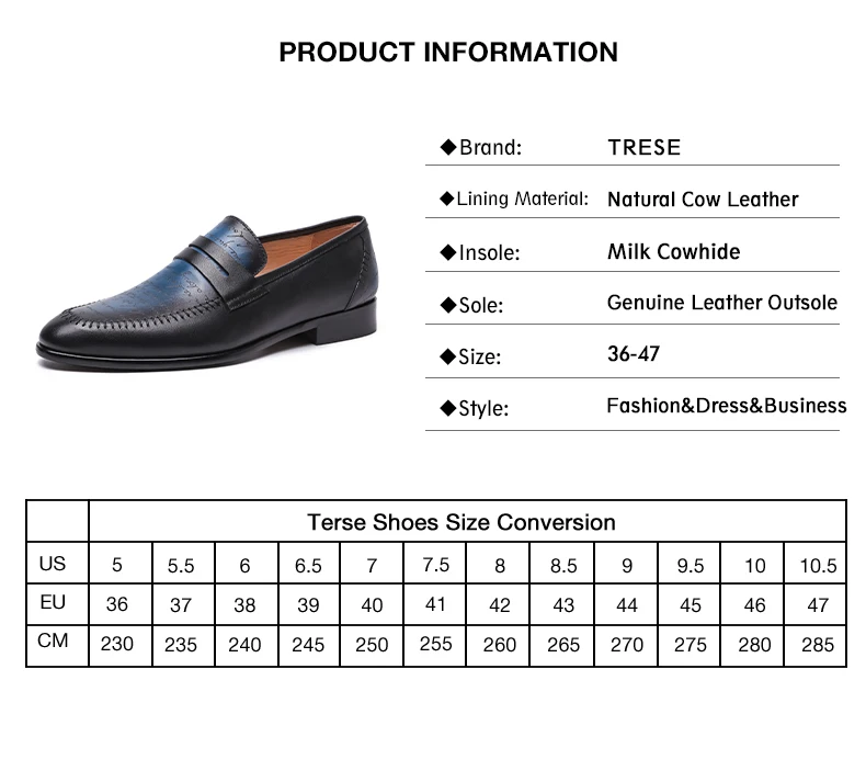 TERSE/Мужская обувь из натуральной кожи; деловые модные Лоферы ручной работы; Новое поступление; на заказ; 1515-19