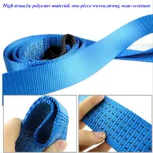 8 тонн 5 м буксировочный ремень Автомобильный аварийный буксировочный ремень трос буксировочный тяговый трос+ Golves