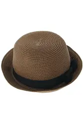 НСБ 2016 Новый Кепки Chic шляпа соломенная/Кепки Летняя женская солнце-доказательство новый кофе