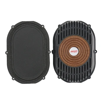 

GHXAMP 2PCS 4 inch*5.5 inch Passive Radiator Speaker Foam Bass Vibration Diaphragm Bass Radiator DIY Subwoofer Box Runway Type