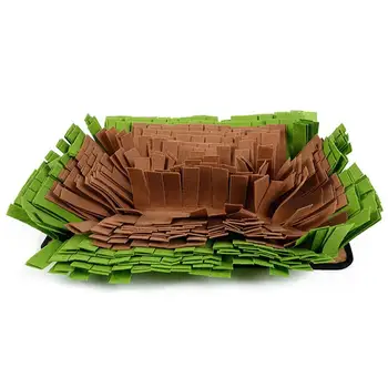 

Dog Sniffing Pad Pet Mat Snuffle Dog Smell Training Mat Stress Release Nose work Blanket Dog Nosework Mat Dog Blanket