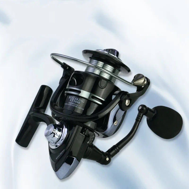 

High Speed Fishing Reels G-Ratio 5.2:1 Bait Folding Rocker spinning wheel fishing reel carpa molinete de pesca
