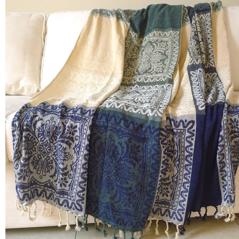 Одноместный/двойной/Трехместный Чехол safa из хлопка, двойное нескользящее диванное полотенце одеяло, подушка, кровать, одеяло, подлокотник