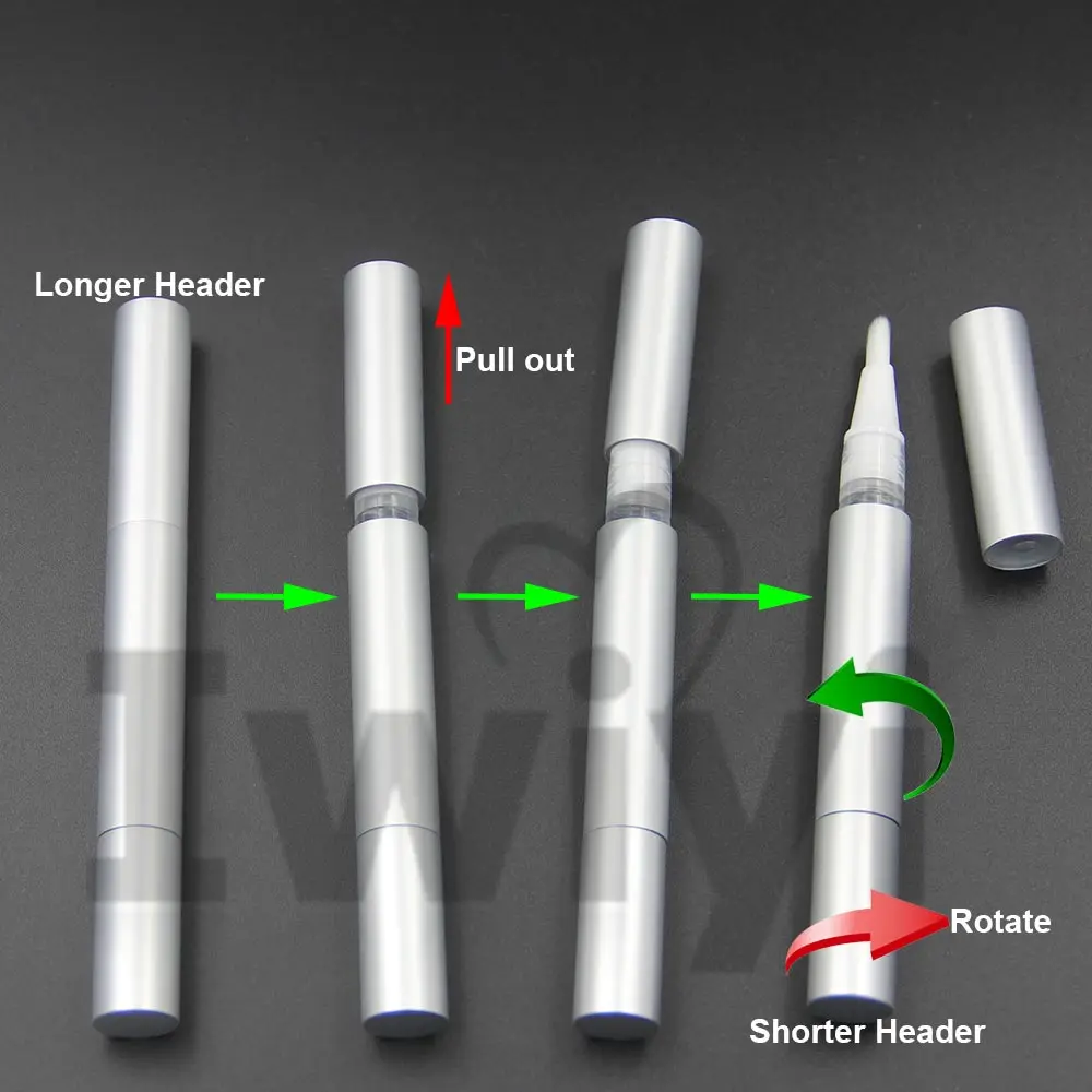 Teeth Whitening Kit 3 Interfaces 16 LED 2 Pen 2 Desensitizing Strips 2 Tooth Wipe 3D White Bleach Dental Care Mouth Oral Hygiene How To Open