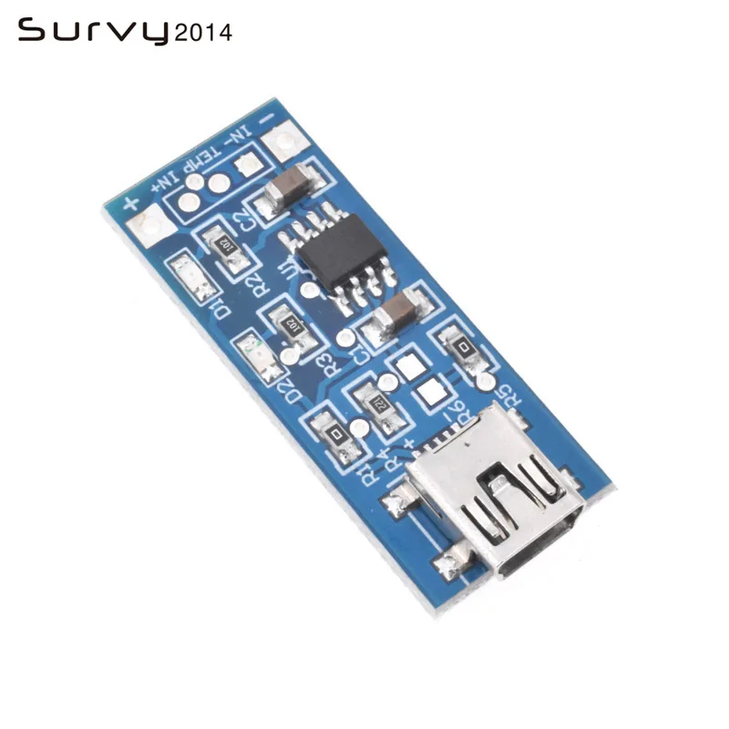 Мини USB / MICRO TP4056 TC4056 1A Lipo зарядное устройство Модуль литиевая батарея DIY