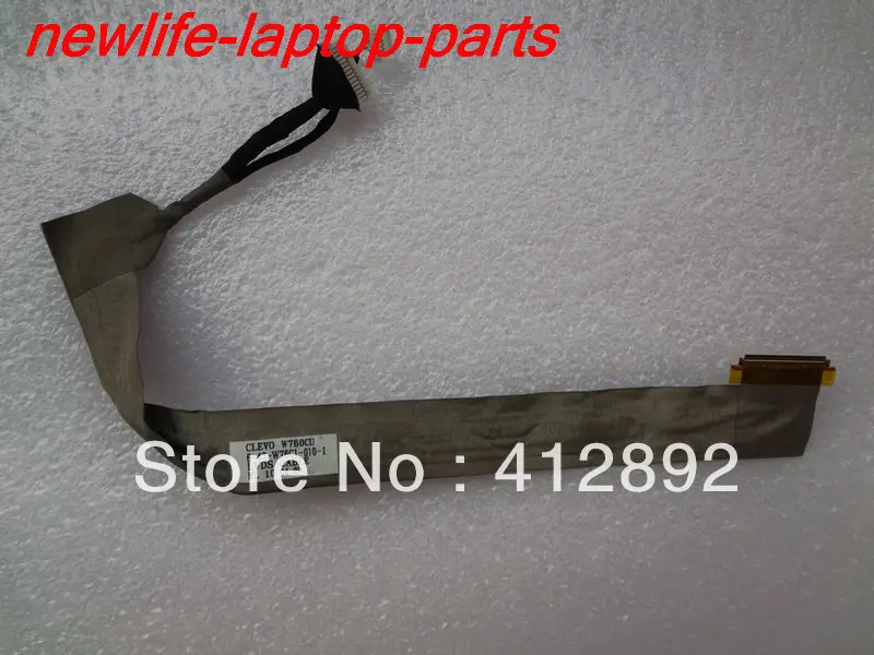 

original W760CU 6-43-W76C1-010-1 LVDS cable laptop flex Cable work good promise quality fast shipping