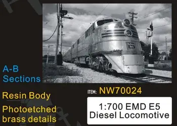 

1/700 WWII EMD E5 Diesel Locomotive (resin+metal),(Metal Military Building Model,Not Assembled)
