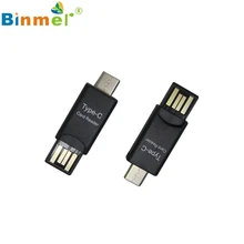 USB 2,0 тип-c хост OTG адаптер Micro SD кард-ридер для ноутбука ПК телефон SZ0215