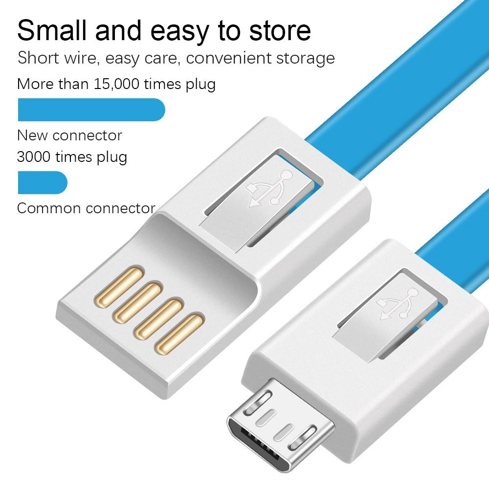أولاف كابل يو إس بي أصلي ل فون 7 8 زائد X 6 5 شاحن مايكرو كابل usb لسامسونج S7 S6 حافة كابلات شحن الهاتف المحمول