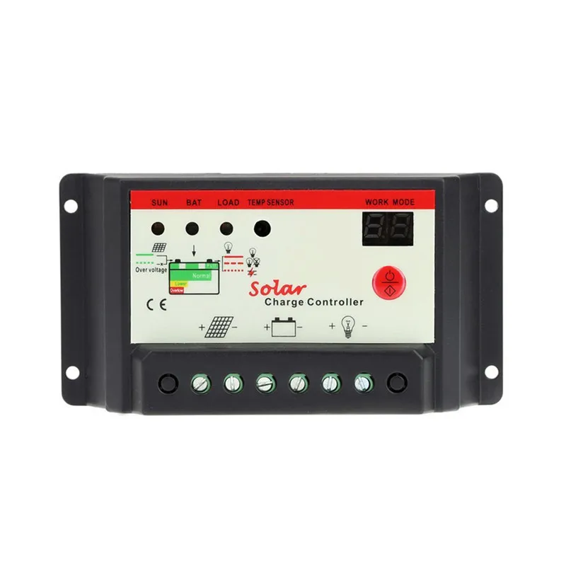 

hot sale 10A 20A 30A 12V 24V Solar Cell panels Battery Charge Controller Timer for LED street lighting or solar home system