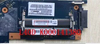

Placa Motherboard For Toshiba L40 L40D VDKTE LA-9869P Series K000141380 Laptop Motheroard 100% Work Perfect
