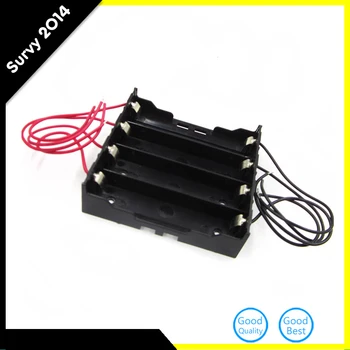

Newest Plastic Battery Holder Storage Box Case For 4x 18650 Rechargeable Battery