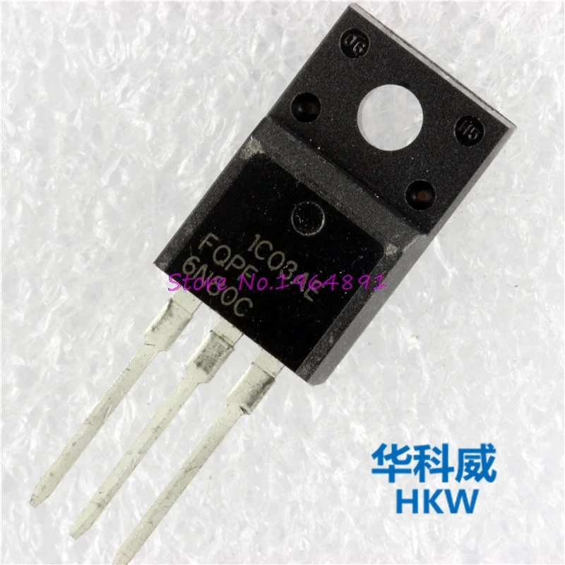 

10pcs/lot FQPF6N80C TO-220 6N80C 6N80 TO220 new MOS FET transistor In Stock