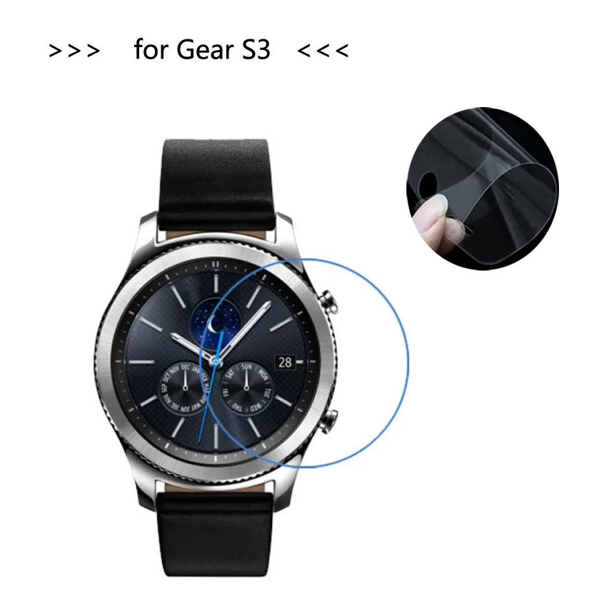 

5Pcs/Lot High Clear Screen Protector For Samsung Gear S3 SmartWatch Protection Ultra Slim Film