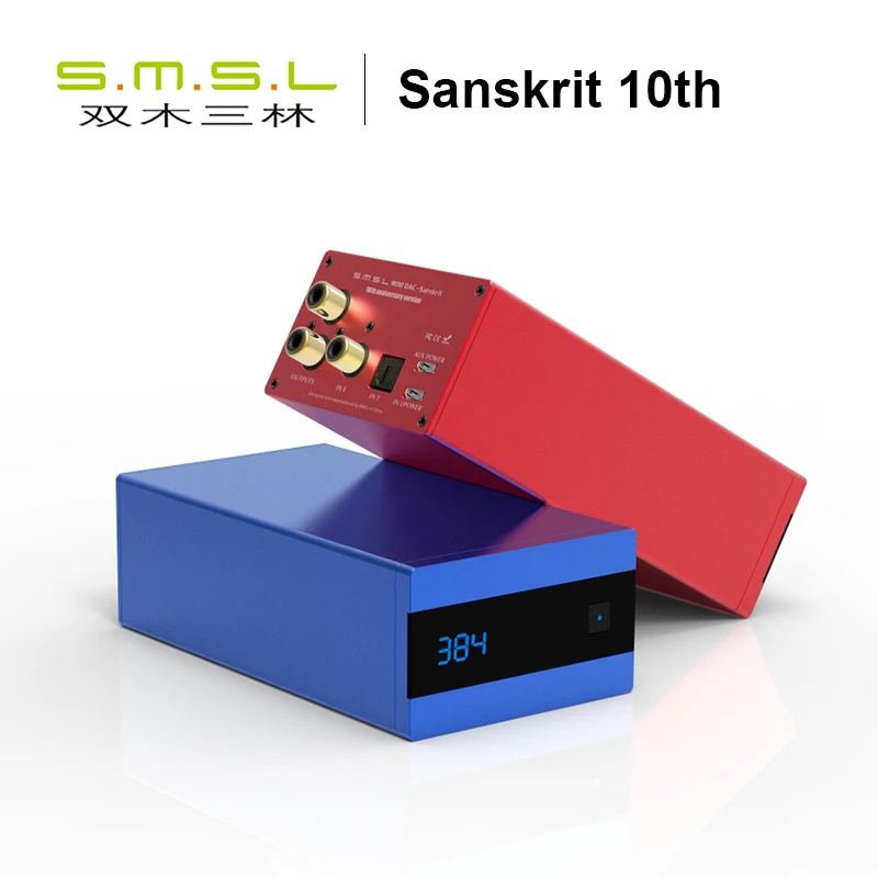 SMSL SK10 Sanskrit 10th мини аудио DAC AK4490EQ PCM 32 бит/384 кГц DSD256 Поддержка OTG с дистанционным управлением оптический коаксиальный