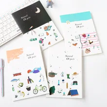 Креативные милые Тетрадь Бумага A5 ежедневник еженедельник тетрадь для записей мини Тетрадь Бумага школьные принадлежности записная книжка, блокноты