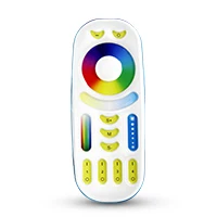 

2.4G RF RGB+CCT Remoter LED Controller Full Touch 4-Zone Group Control DC12V-24V for strips Milight RGBWW controller 2Ax5CH