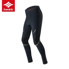 Santic для мужчин Высокое качество Pro велосипедные штаны 4D Pad противоударный MTB горный велосипед брюки весна осень брюки для верховой езды спортивная одежда