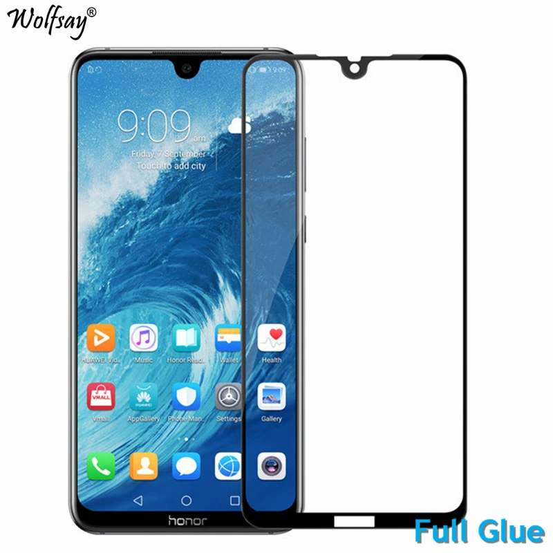

1PCS Full Glue Screen Protector For Huawei Honor 8X Max Tempered Glass Full Cover Honor 8X Max/Enjoy Max 9H 2.5D Premium Film