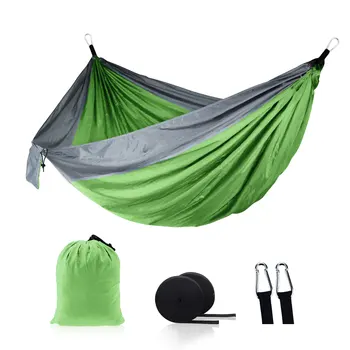 

Nylon Fabric Customize Printing Colorful Parachute Hiking Park Camping Hammock