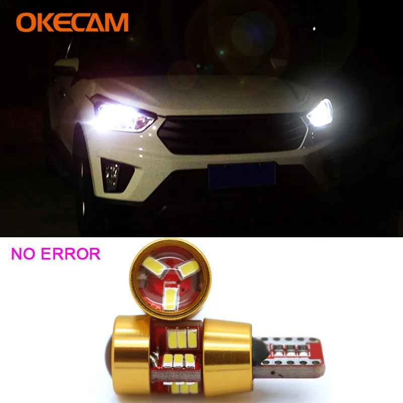 2x T10 W5W светодиодные лампы габаритные парковочные огни для Hyundai Solaris Accent I30 IX35 Tucson