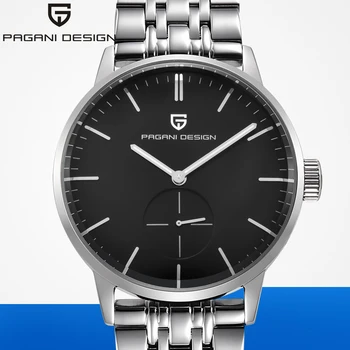 

2019 PAGANI DESIGN Luxury Brand Fashion Casual Mens Watches Stainless Steel Simple Quartz Business Watch Relogio Masculino White