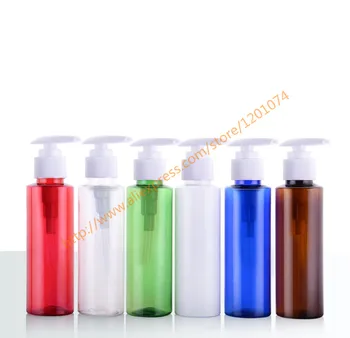 

100ml pretty colors PET bottle with heart shaped plastic pump.lotion/hand wash/Shampoo/moisturizer/facial water PET bottle