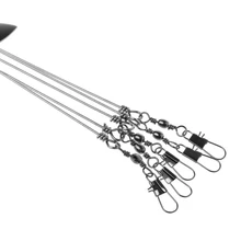 Рыболовный крючок 5 руки с большой головкой Rig приманки с оснастки поворотный разъем Оборудование