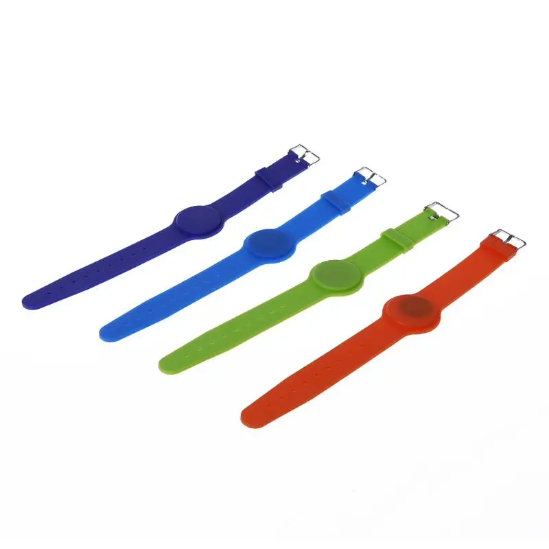 

Wristband Proximity 125Khz T5577 Recordable Silicone RFID Wristband Adjustable Watch Wrist Strap Access Control