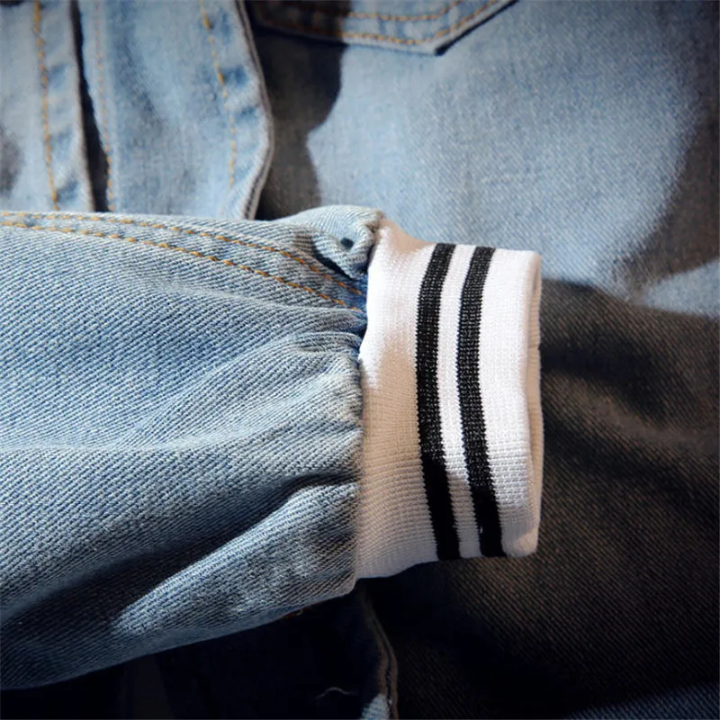 2019 Spring Denim Jacket Mens Retro Slim Fit Jean Coat Men Fashion Autumn Casual Bomber Jacket Streetwear Ds50309 2019 Spring Denim Jacket Mens Retro Slim Fit Jean Coat Men Fashion Autumn Casual Bomber Jacket Streetwear Ds50309