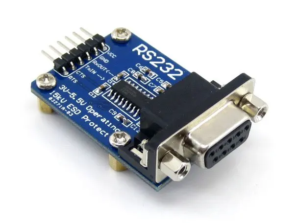 RS232 доска SP3232 RS-232 UART RS232 для ttl трансивер DB9 разъём оценки модуль макетной платы комплект