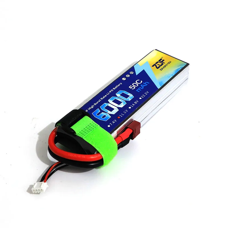 ZDF 11 1 В 6000 мАч 50C 100C 3S RC Lipo батарея для квадрокоптера вертолета Traxxas автомобиля