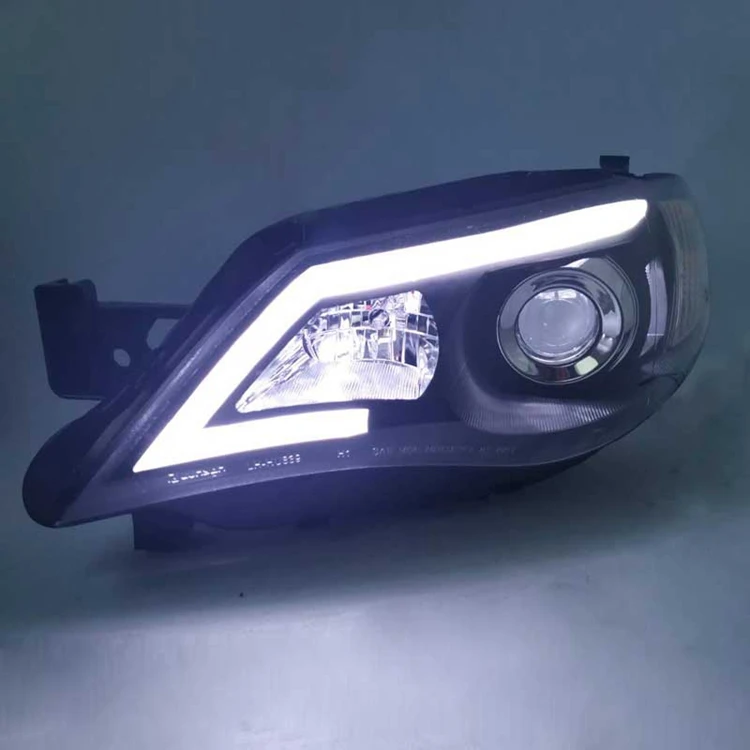 Для Subaru Impreza светодиодный налобный фонарь 2008 до лет с линзы проектора bi xenon фар JY