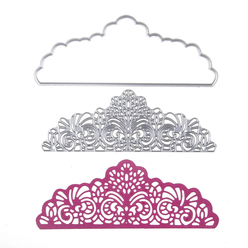 

flourish border metal cutting Dies Scrapbooking Steel Craft Die Cut create ornament Embossing paper card Stencil