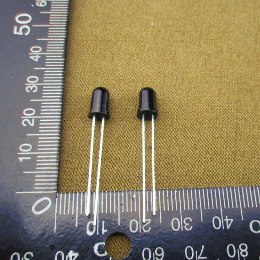 5 шт. LED мм 940nm ИК инфракрасный получение диод круглая труба лампы приемник черный