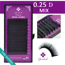 0,25/с/сочетание норки отдельных накладные ресницы расширение 10 пк ресницы