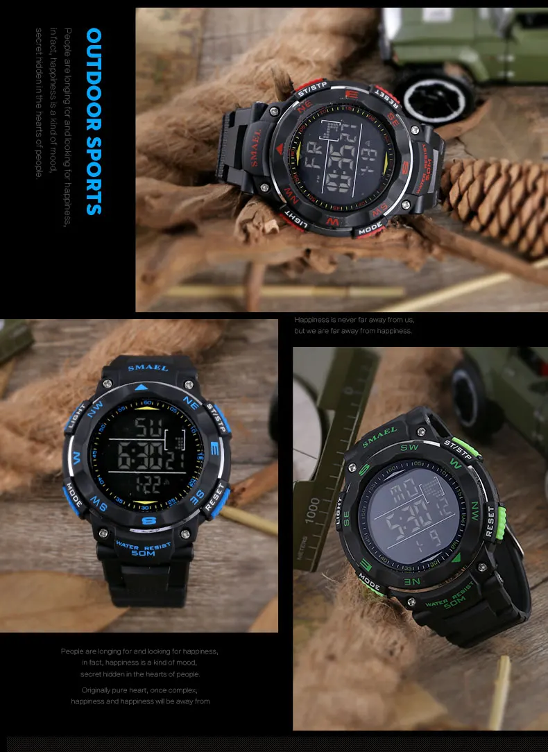 11.led watch waterproof
