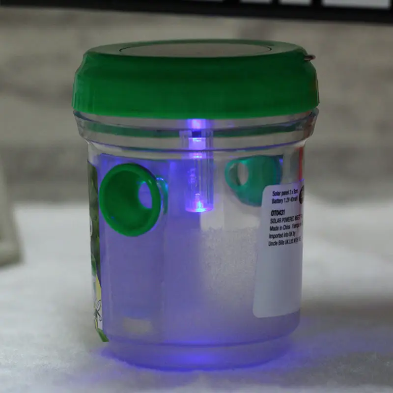 

Mosquito Bug Insect Trap Zapper Killer Solar LED Light Lamp Lantern