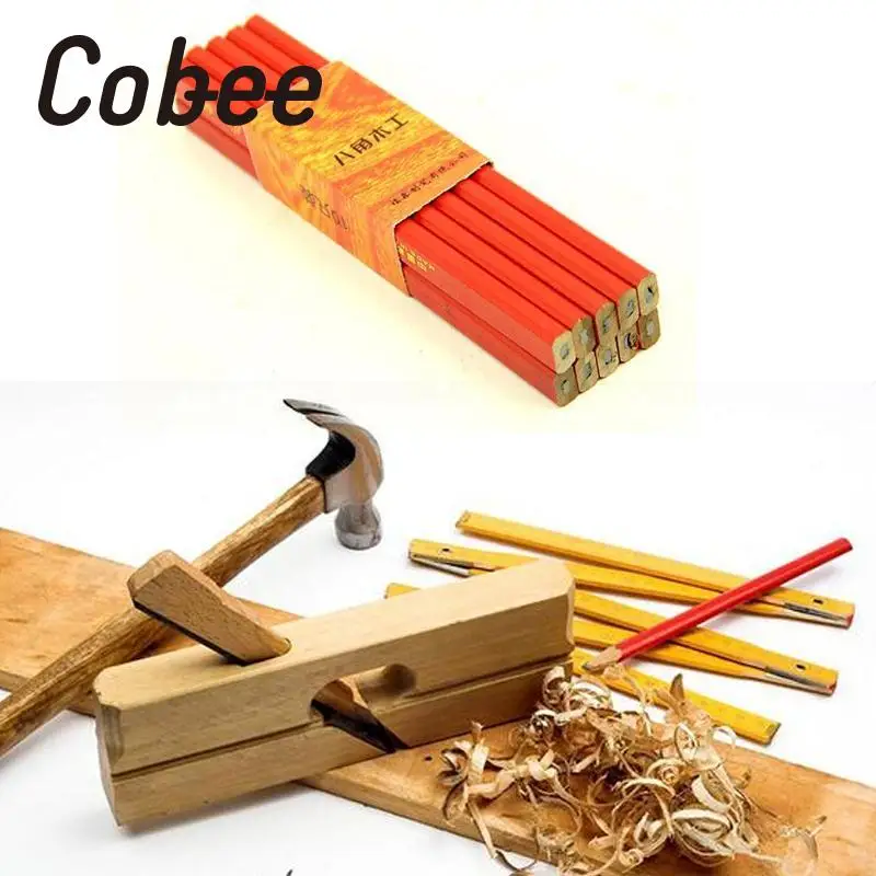 Cobee 30 шт./лот Сделай Сам 175 мм столярные карандаши для строителей столярные изделия для деревообработки канцелярские принадлежности для дома и школы
