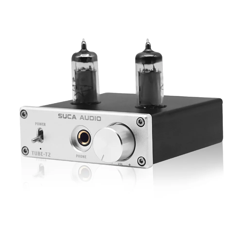Mini Audio Portable Headphone Amplifier Board 6K4 Vacuum Tube Headphone NE5532 Op Amp Fever Bile RCA AUX Earphone Amplifier