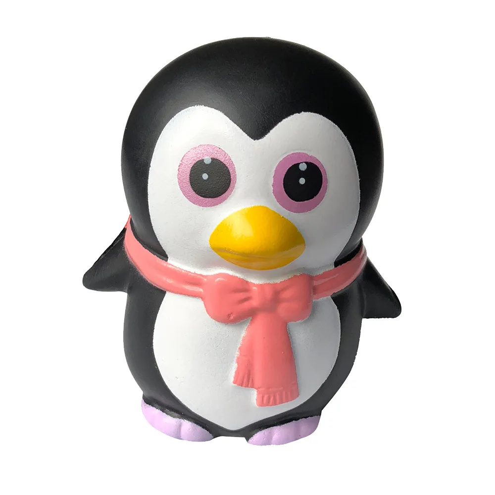 

Squeeze soft Squishies Adorable Penguin Slow Rising Cream Squeeze Scented Stress Relief Toys Funny Gift Z0325