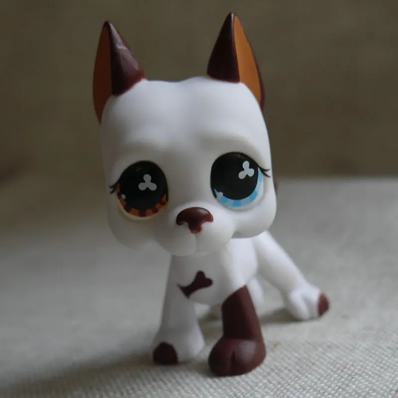 Экшн фигурка немецкий дог #577 коричневые голубые глаза 2 дюйма|toys gift|gift toysmini dog |