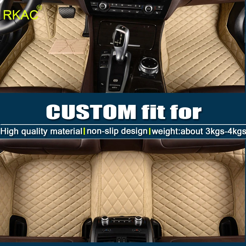 

Custom fit car floor mat for Aston Martin Vantage DB9 V12 Virage DBS Vanquish Rapide high quality luxury all weather carpet rug