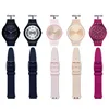 Silicone strap buckle buckle watch accessories for Swatch skin flap SFK397SFK360SFK361 sports waterproof ladies strap watch band ► Photo 3/6