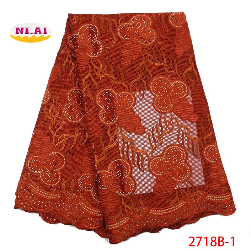 

Burnt Orange Lace Applique For Wedding Dresses, High Quality Velvet Lace, Tissu Nigeria 2019 Fabric Flower Mr2718b