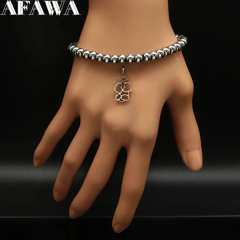 Модный браслет из нержавеющей стали для женщин, серебряные цветные браслеты, ювелирные изделия pulsera mujer de moda B18067