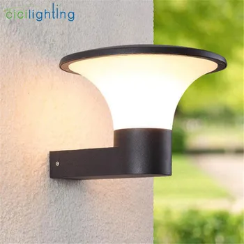 

Modern Outdoor Porch Wall Light,Waterproof IP54 Acrylic LED Light Corridor Balcony aisle stairs Up Down Gate Wall Lamp fixtures