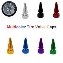 4x алюминий пуля автомобиль грузовик воздушный порт крышка шины Конус обод клапан колеса стволовых колпачков