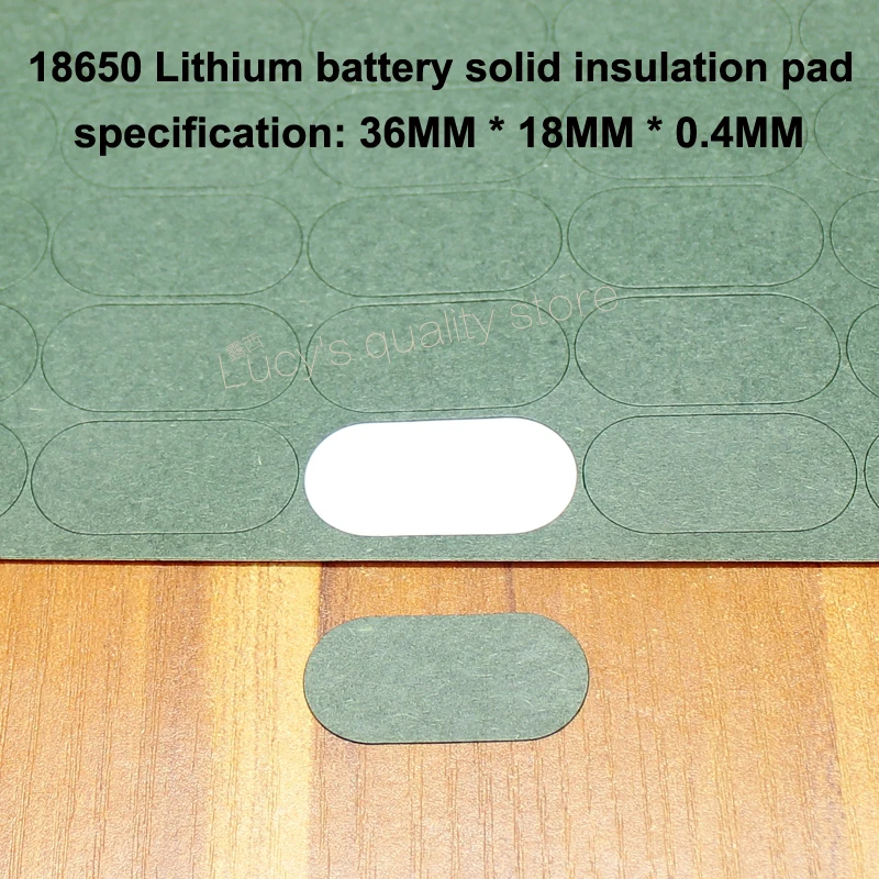 Buy 50pcs/lot 18650 Lithium Battery Insulated Pads 2S